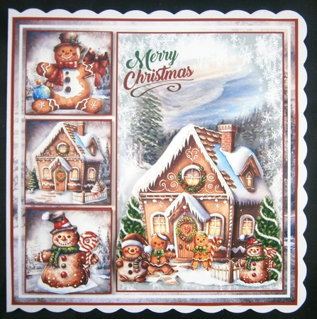 The Gingerbread House Mini Page Kit  by Linda Short