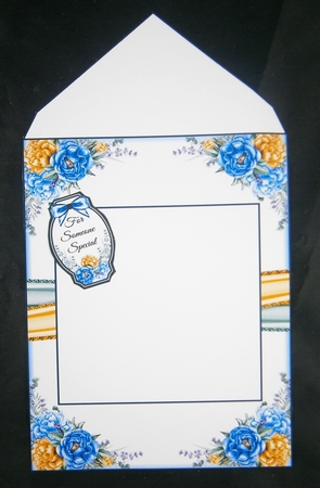 A Lovely Peony Bouquet 03 Mini Page Kit by Linda Short