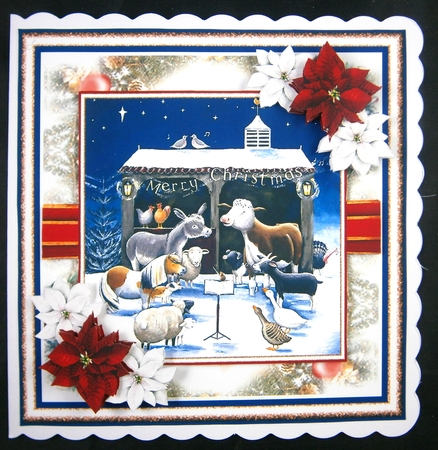 Farmyard Nativity Mini Page Kit by Linda Short