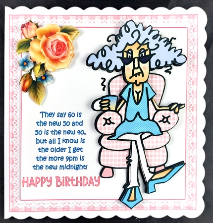 Stella about getting older 7x7 & A5 mini kit by Linda Short