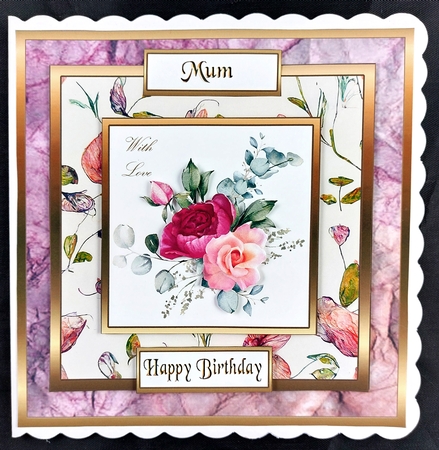 SC Peony & rose bouquet by Linda Short
