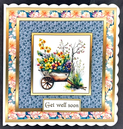 SC Barrow of mixed blooms by Linda Short