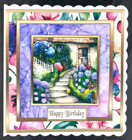 SC English country garden no2 by Linda Short