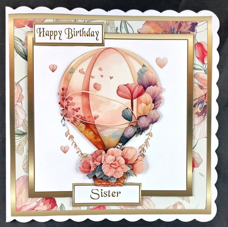 SC Floral hot air balloon4 by Linda Short