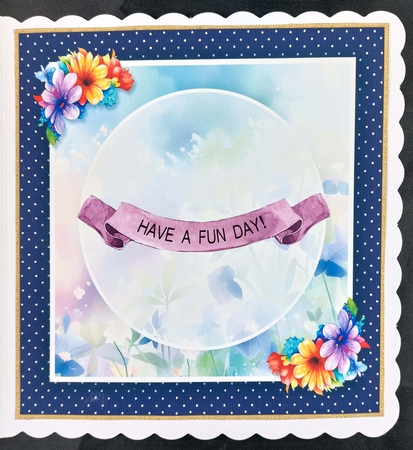 Baby Party Elephant 7x7 MiniKit-2 by Linda Short