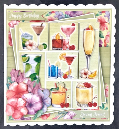 Cocktails Birthday Mini Kit by Linda Short