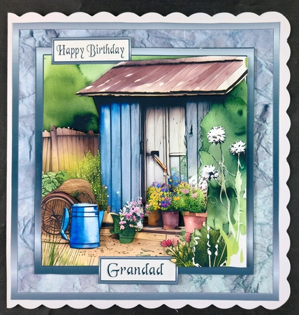 SC Blue shed by Linda Short