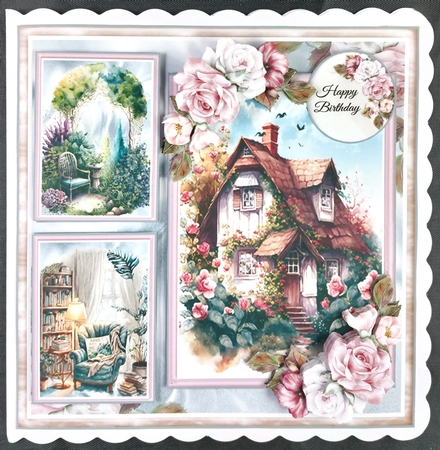 Rose Cottage 03 Mini Page Kit by Linda Short