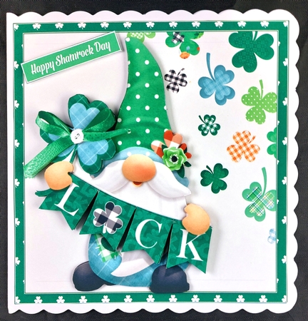 Gnome luck for Paddys Day 7x7 & A5 mini kit by Linda Short