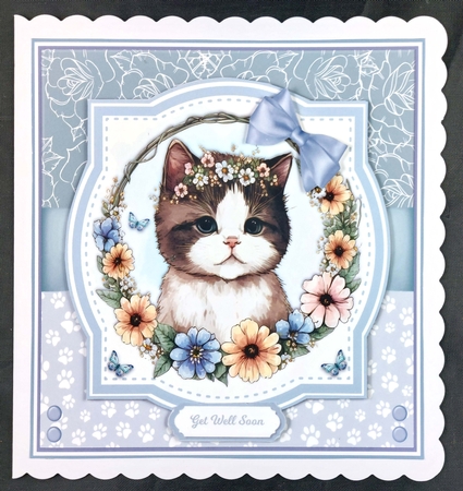 FLOWER CATS set 1 by Linda Short