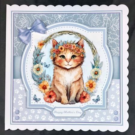 FLOWER CATS set 1 by Linda Short