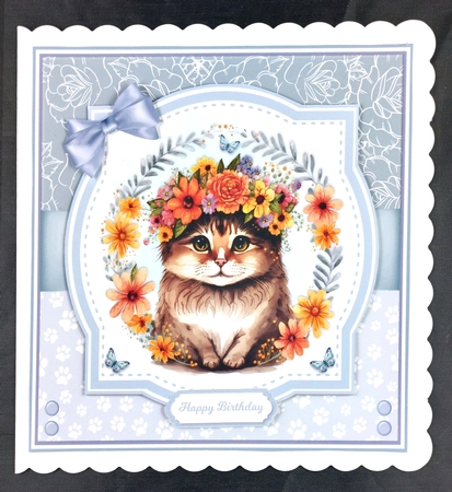FLOWER CATS set 2 by Linda Short