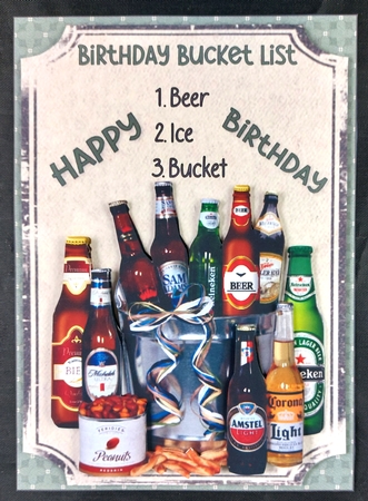Birthday bucket list for the guys 7x7 & A5 mini kit by Linda Short