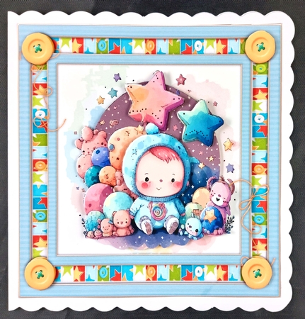 7x7 Mini Kit, Cute Boys Toys  by Linda Short