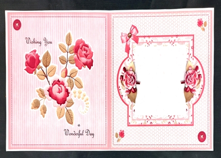  Forever Roses Pocket Card by Linda Short