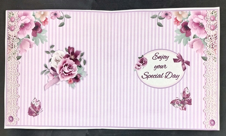 Ornate Double Pocket Card by Linda Short