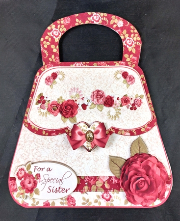  Rose Bag Card by Linda Short