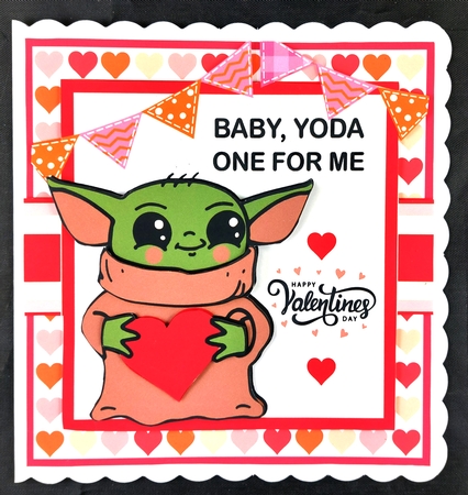 Baby Yoda One For Me by Linda Short