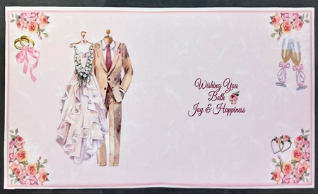 Bride & Groom by Linda Short