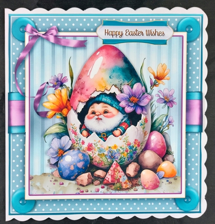 Cute Easter Garden Gnomes Kit-5 by Linda Short