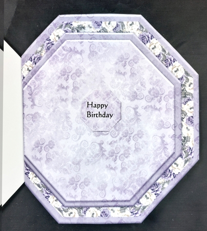 Octagon Beautiful lady Mini Kit by Linda Short