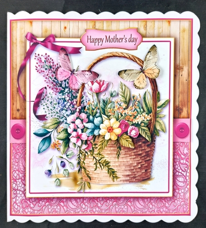 Flower Baskets & Butterflies Kit-2 by Linda Short