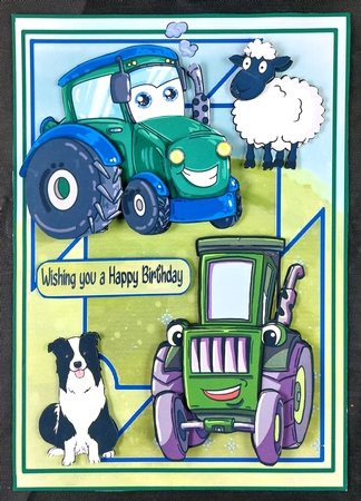 A day on the farm by Linda Short