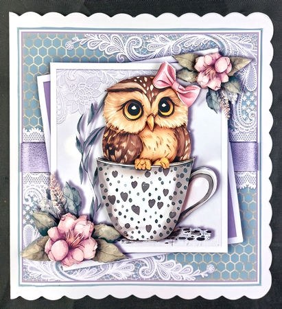 Cute Owl  by Linda Short