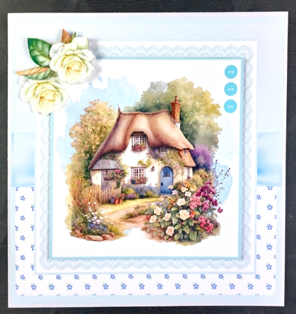 Theres No Place Like Home (7x7 inch square card kit) by Linda Short