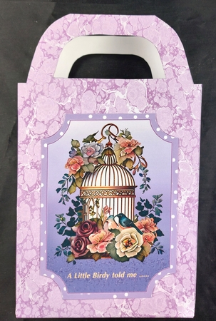 4 A little Birdy told me toppers by Linda Short
