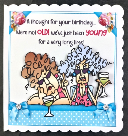 Stella and Margaret are not old 7x7 & A5 mini kit by Linda Short