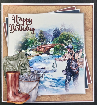 The Fisherman Mini Kit#3    by Linda Short
