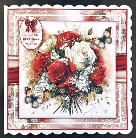 Rose Bouquet Mini Page Kit Collection by Linda Short