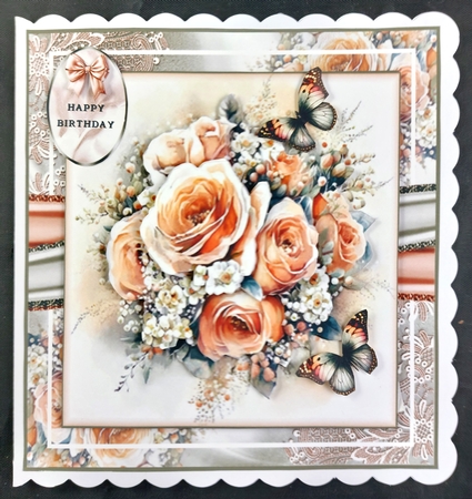 Rose Bouquet Mini Page Kit Collection by Linda Short