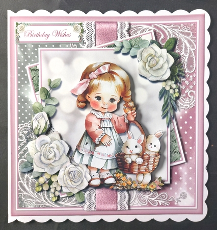 Just a Girl and her Bunnies  KIT-ONE by Linda Short