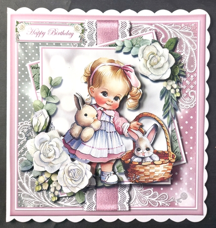 Just a Girl and her Bunnies  KIT-Two  by Linda Short