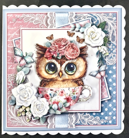 Just and Owl and her  Tea KIT: Five  by Linda Short