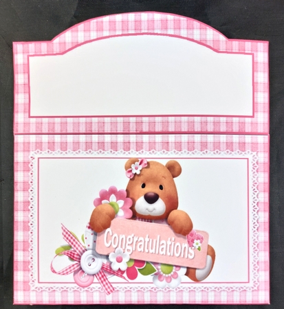 7x7 Its a girl mini kit by Linda Short