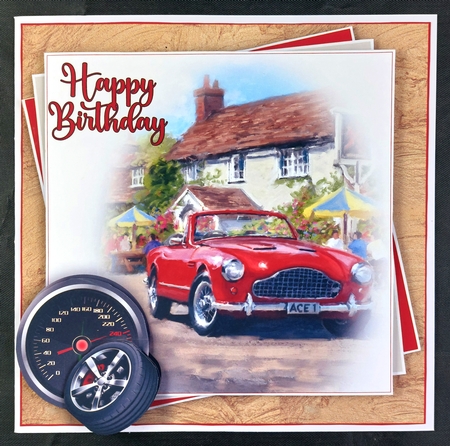 Red Car Mini Kit #2    by Linda Short