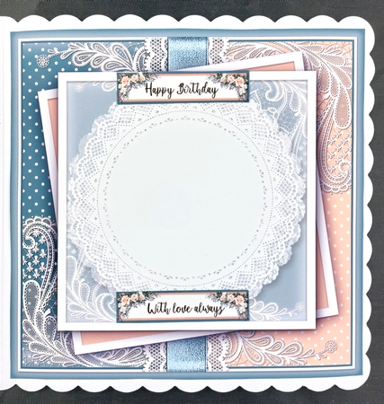 A beautiful girl and her flowers KIT-ONE  by Linda Short