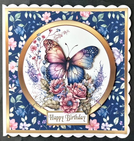 SC Butterfly & flowers by Linda Short