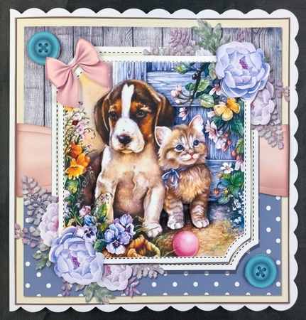 Spring Garden Cats and Dogs Collection Kit by Linda Short