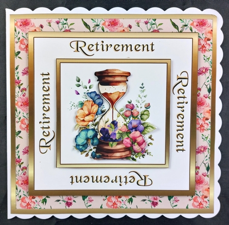 SC Floral hourglass by Linda Short