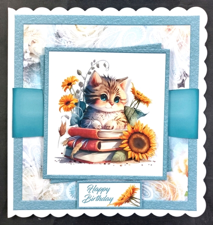 Books Cat & Flowers 01 by Linda Short