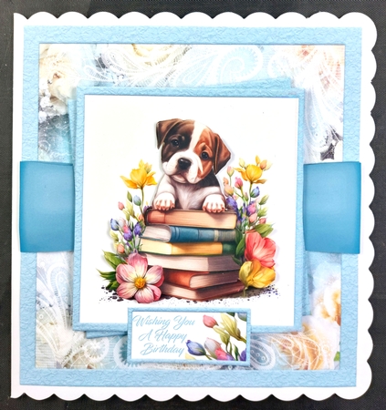 Books dog & Flowers 01 by Linda Short