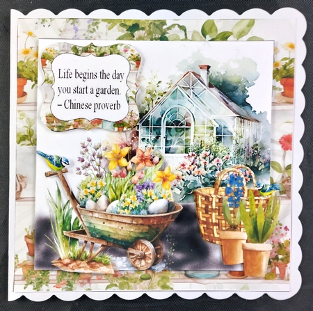 Gardening 6x6  by Linda Short