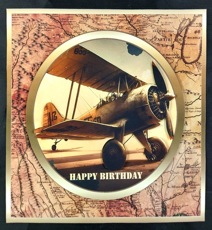 SC Vintage plane by Linda Short