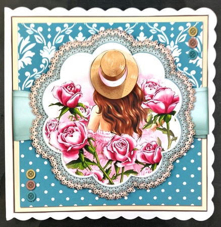 Pretty Woman Card Topper Collection Set by Linda Short