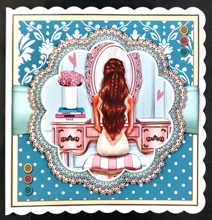 Pretty Woman Card Topper Collection Set by Linda Short