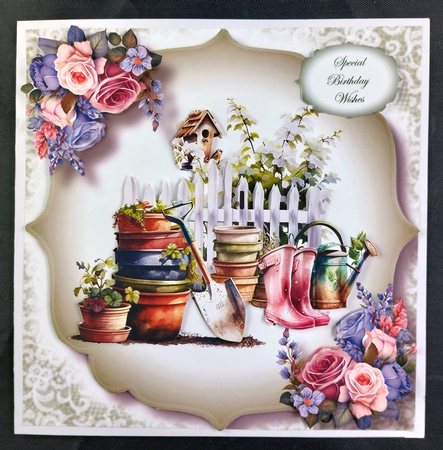 The Floral Garden Bumper Kit by Linda Short